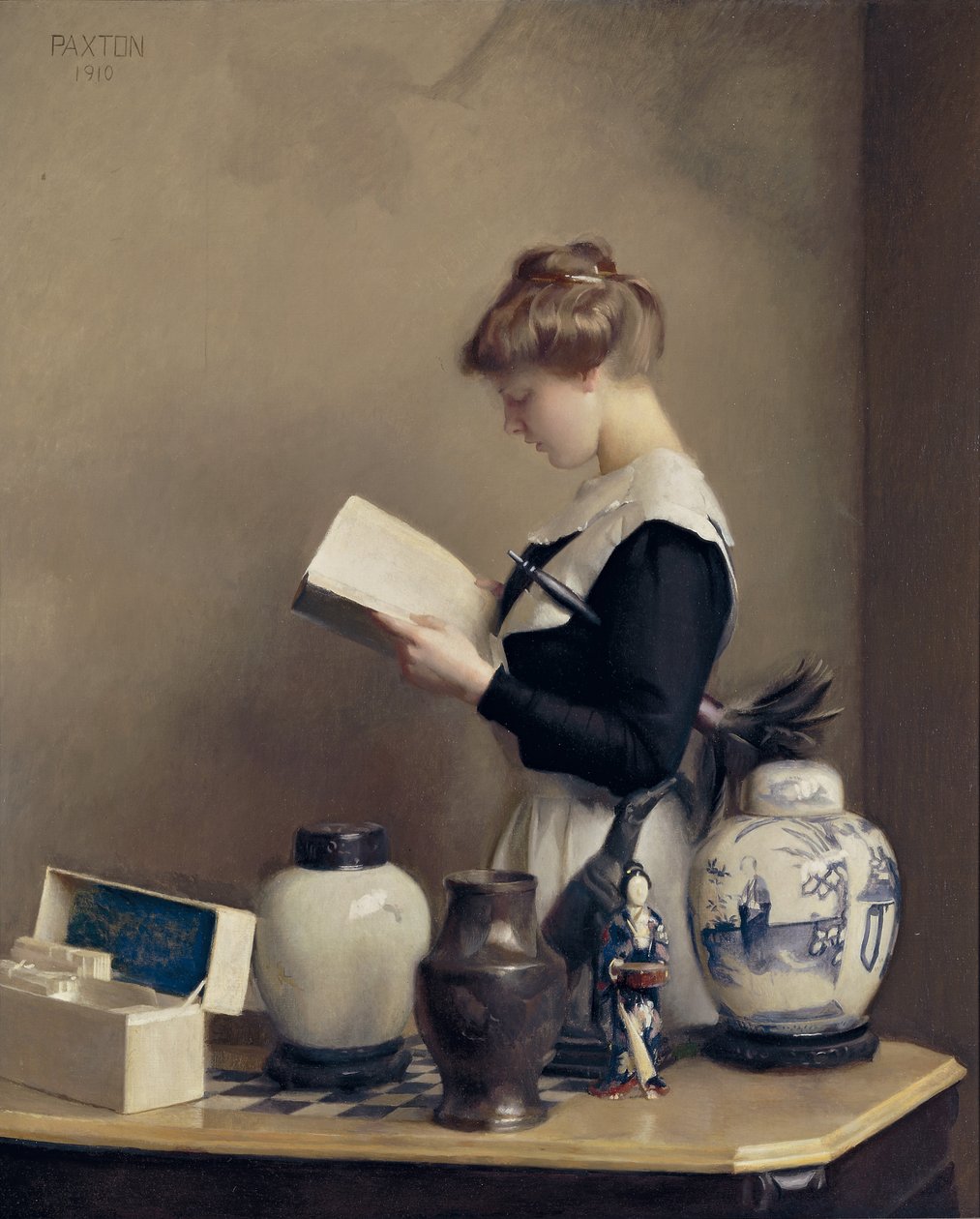 Hizmetçi, 1910 by William McGregor Paxton