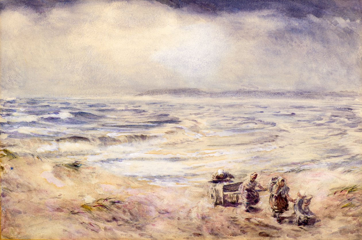 Islak Bir Gün, 1876 dolayları (suluboya) by William McTaggart