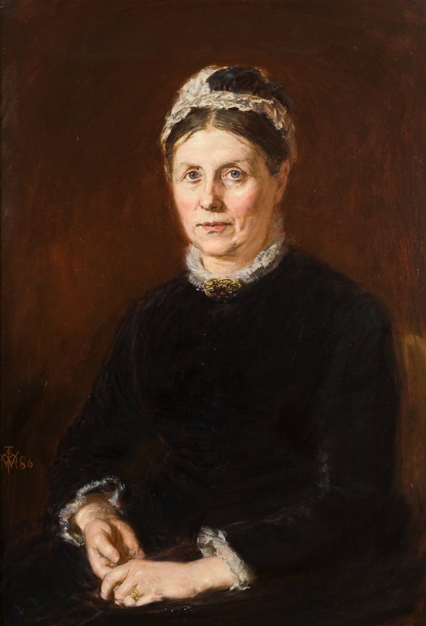 Bayan (James Guthrie) Orchar, Catherine Nicoll (1820-1916) by William McTaggart