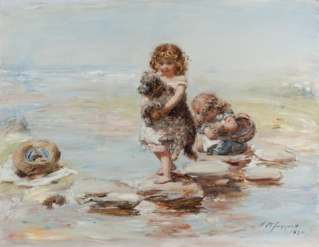 Basamak taşları by William McTaggart