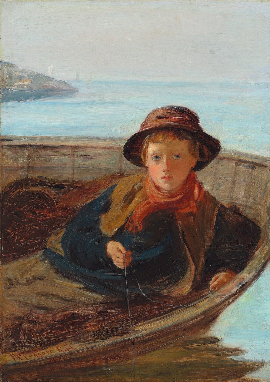 Balıkçı Çocuk, 1870 by William McTaggart