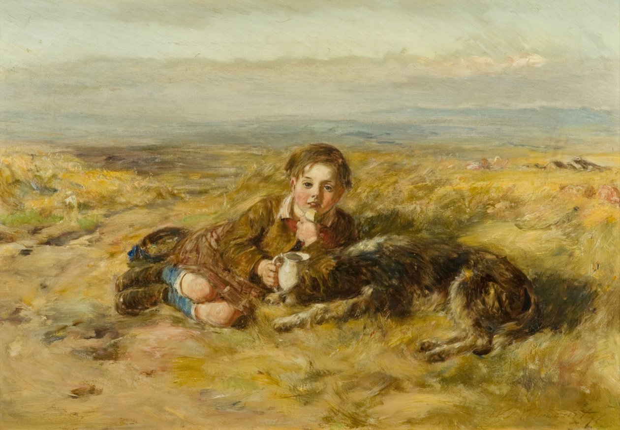 The Wee Herd Laddie [eskiden Boy and Dog olarak kataloglandı] by William McTaggart