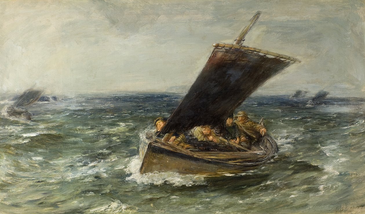 Rüzgar ve Yağmur Yoluyla by William McTaggart