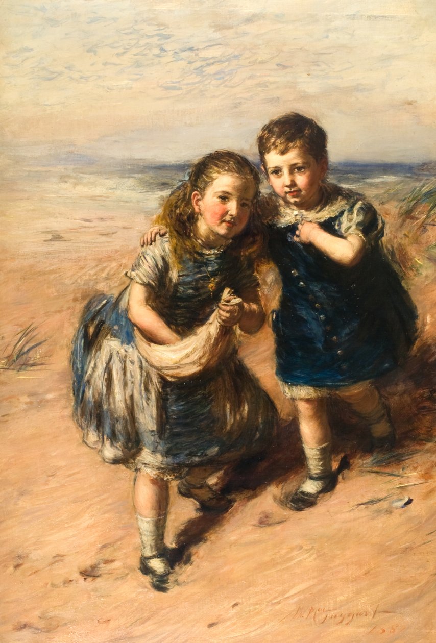 Sandhills üzerinde by William McTaggart