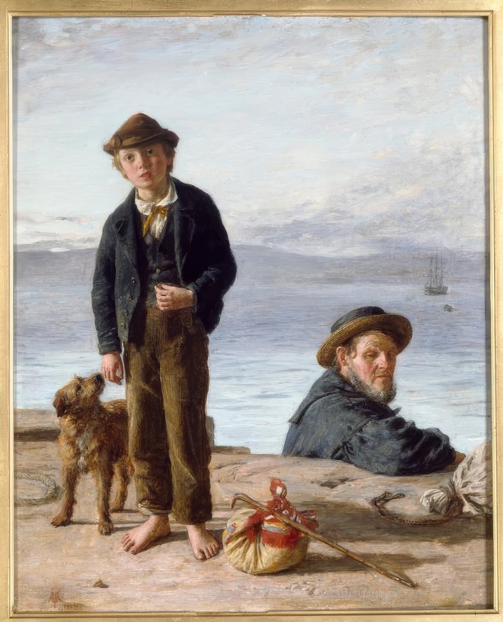 W.McTaggart, Denize Çıkmak / Gemälde by William McTaggart