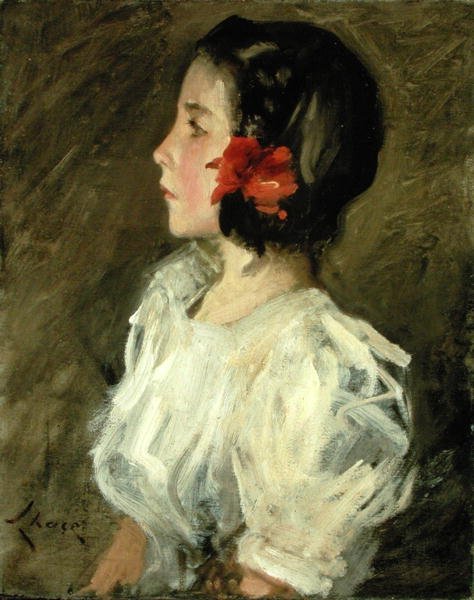 Dorothy (tuval üzerine yağlı boya) by William Merritt Chase