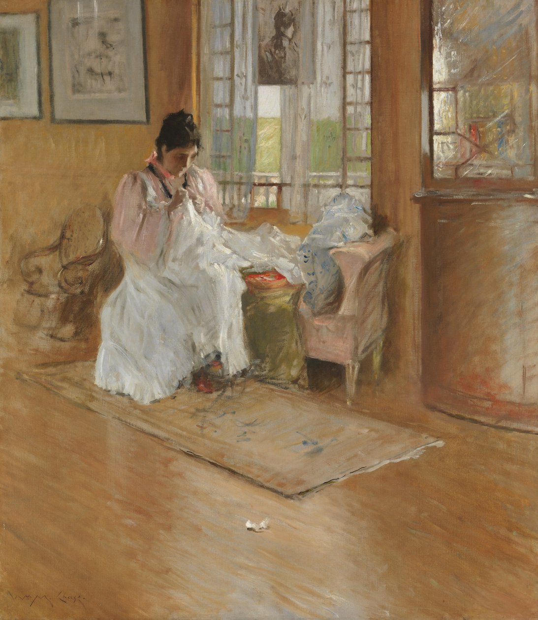 Küçük Olan için, ca. 1896. by William Merritt Chase