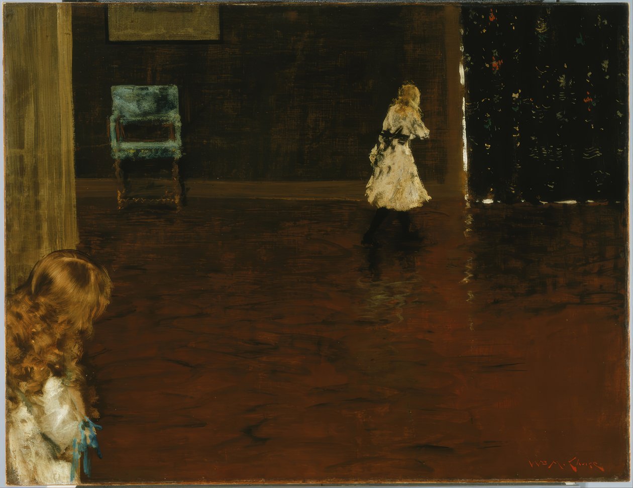 Saklambaç by William Merritt Chase