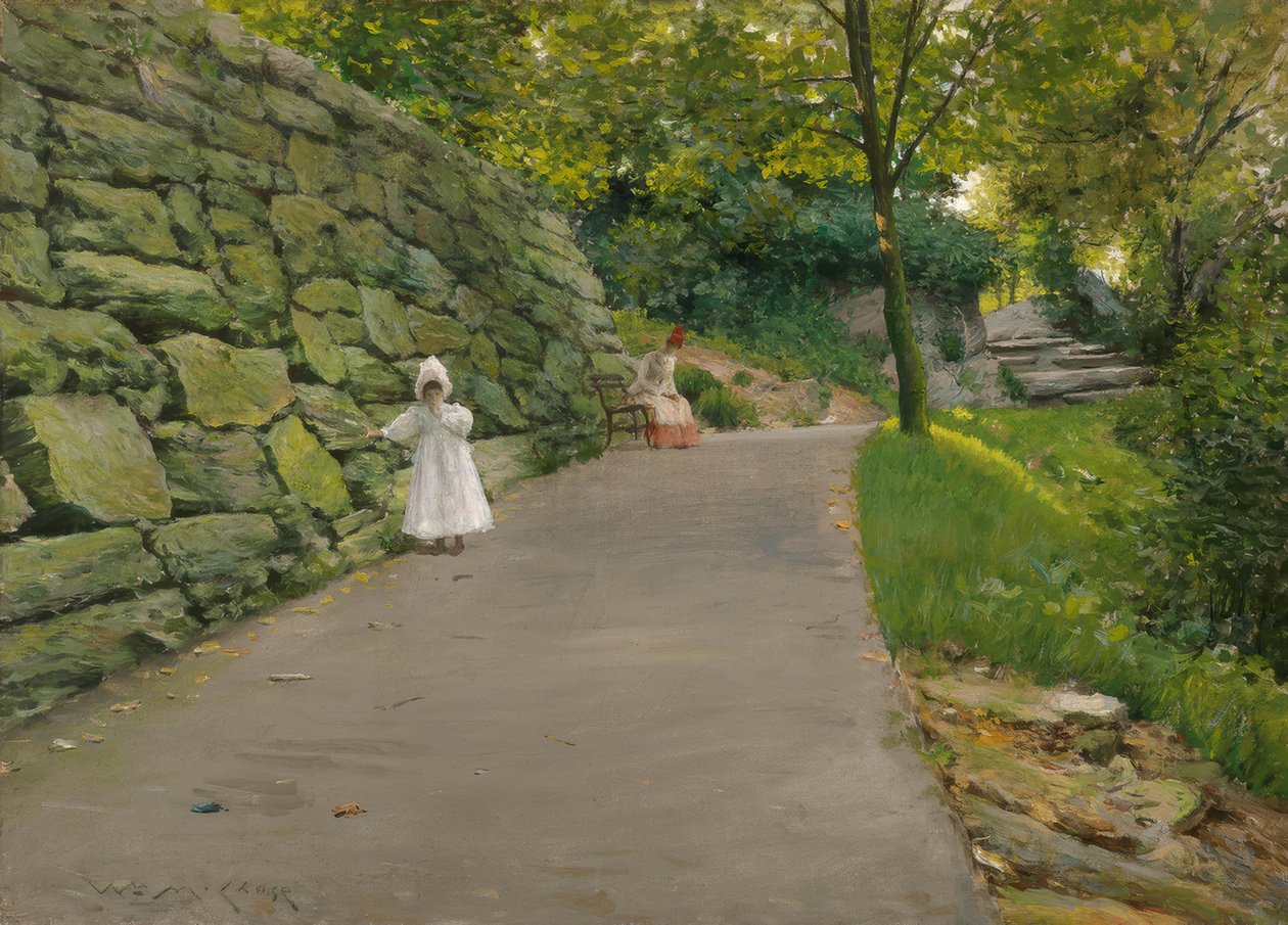 Parkta by William Merritt Chase