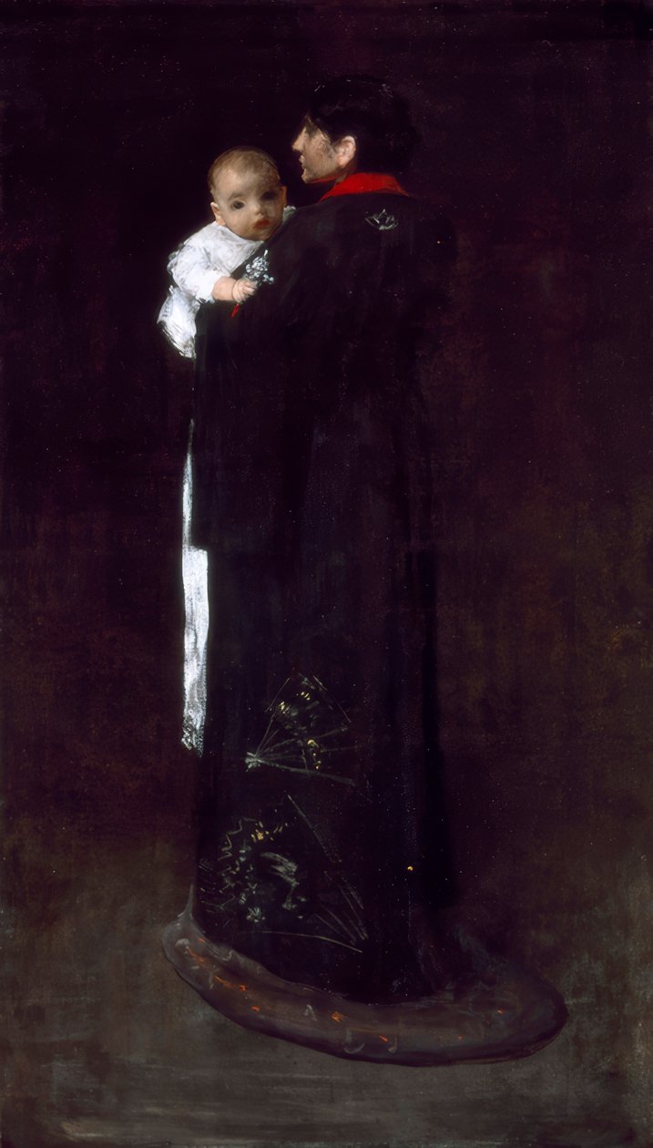 Anne ve Çocuk by William Merritt Chase
