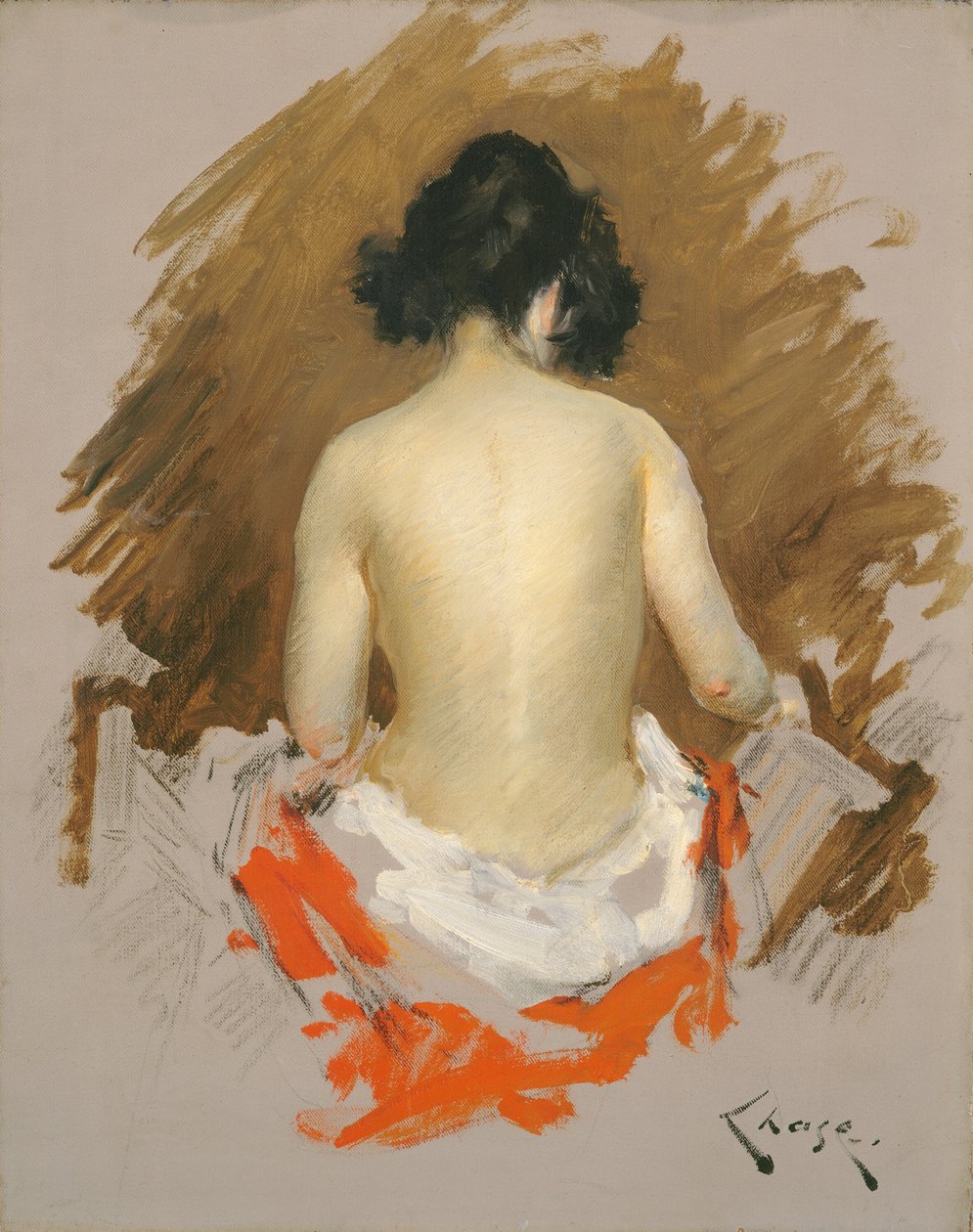 Çıplak by William Merritt Chase