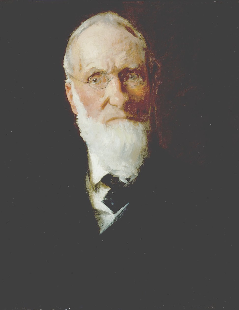 Babamın Portresi, David H. Chase (tuval üzerine yağlıboya) by William Merritt Chase