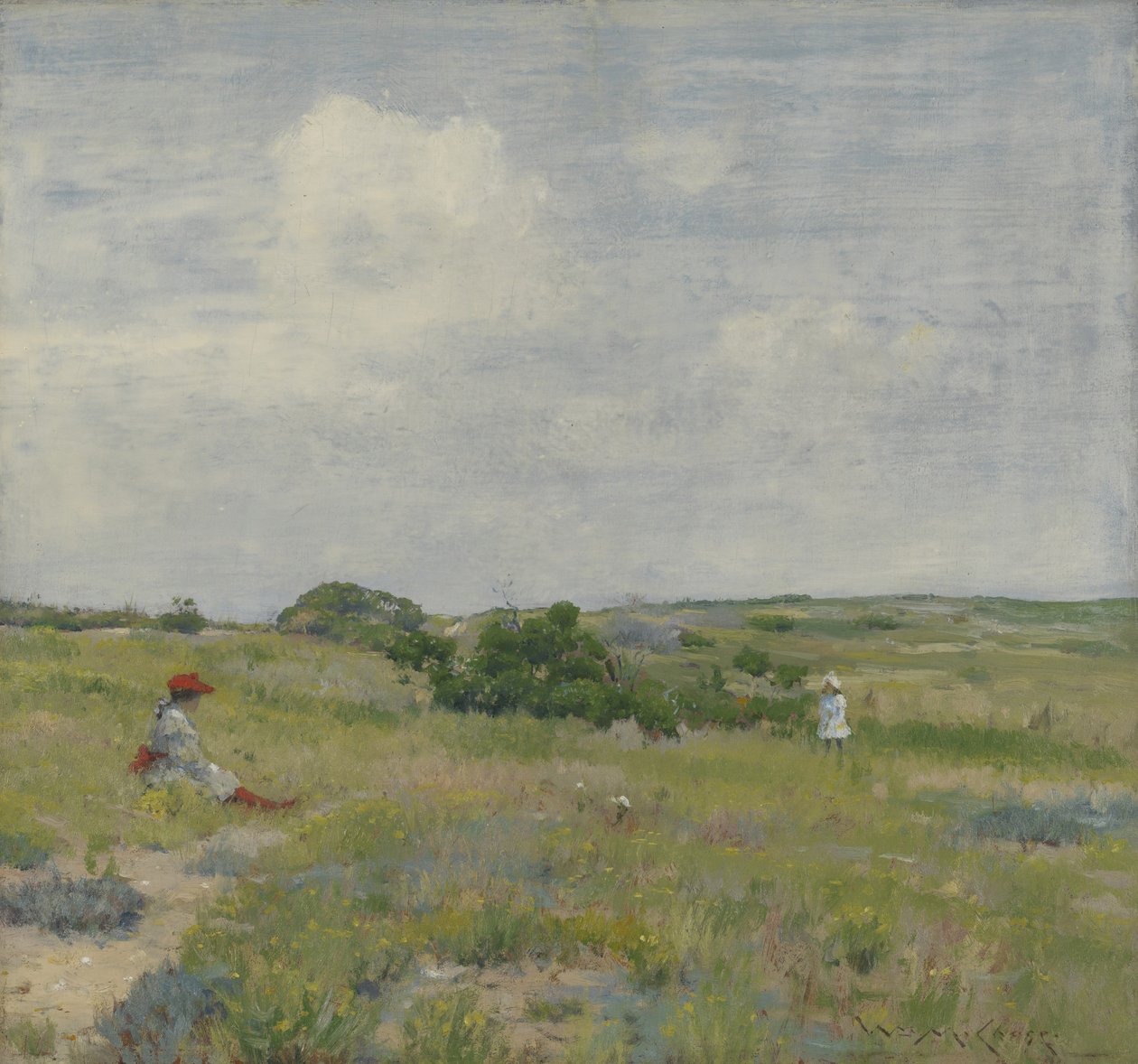Shinnecock Tepeleri, 1895 dolayları by William Merritt Chase