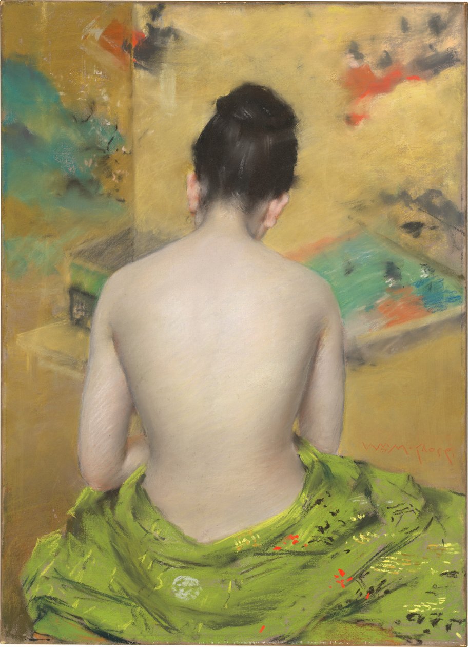 Et Rengi ve Altın Çalışması, 1888. by William Merritt Chase