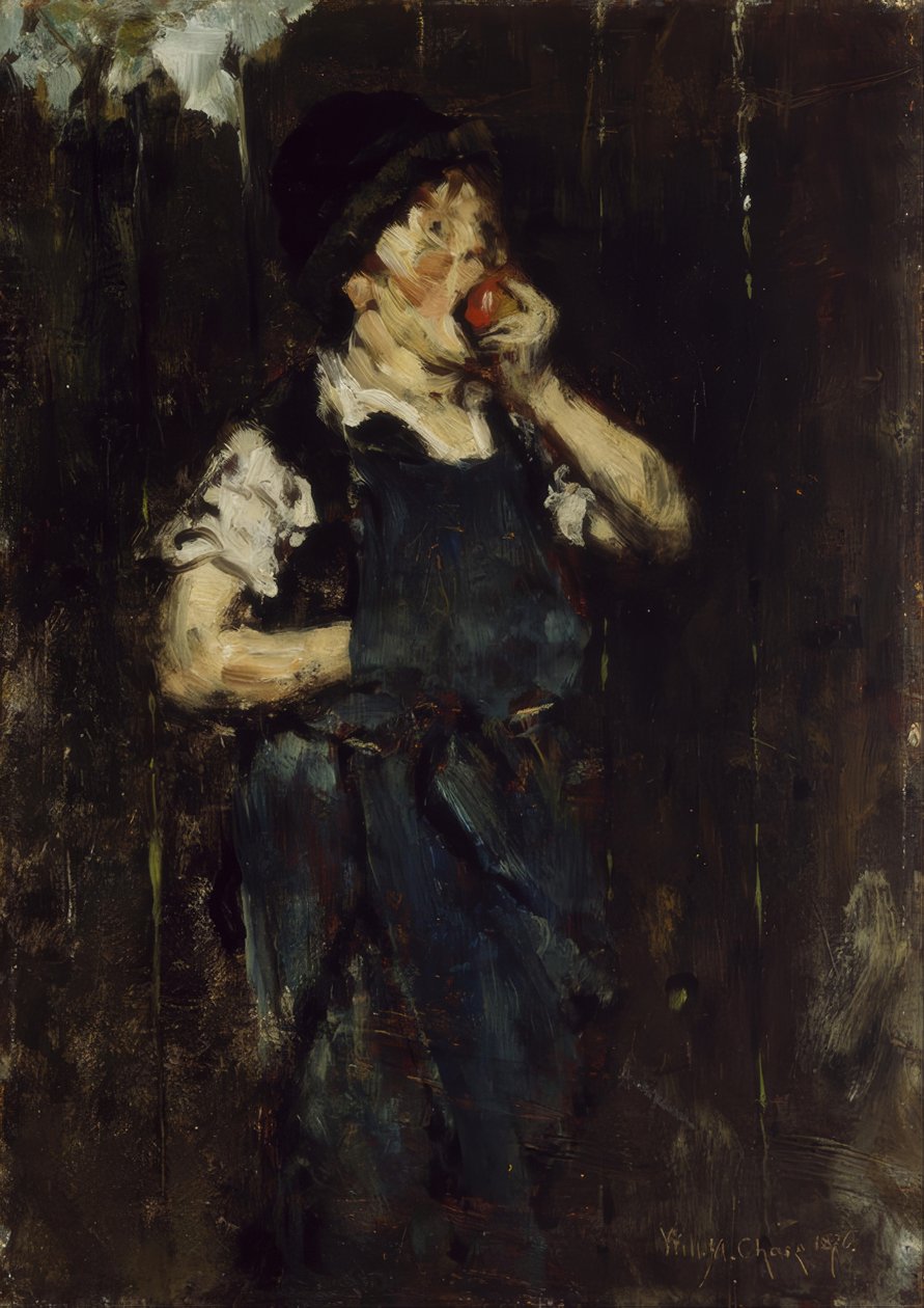 Çırak (Elmalı Çocuk) by William Merritt Chase