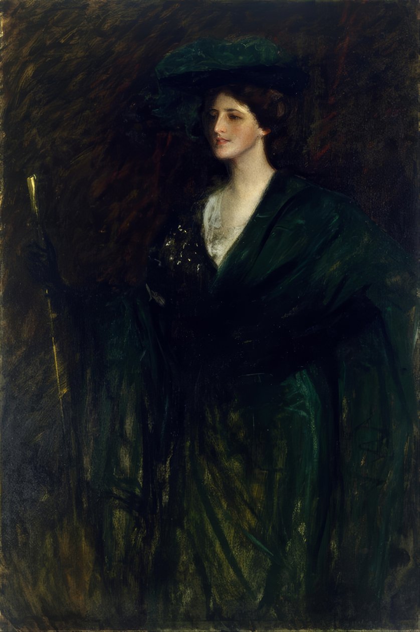Zümrüt Hanım by William Merritt Chase