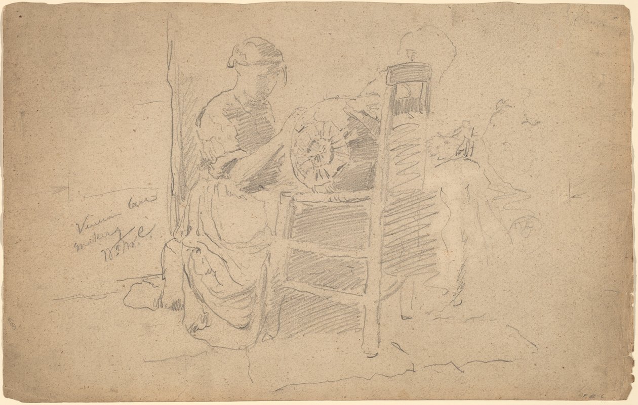 Venedik Danteli Yapımı, 19. yüzyıl sonu - 20. yüzyıl başı. by William Merritt Chase