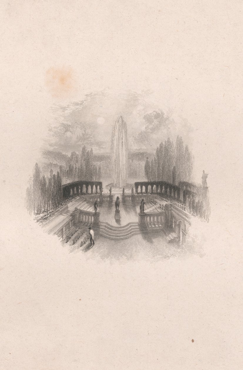 Bir bahçe by William Miller