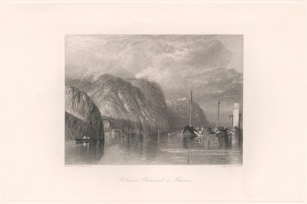 Clairmont ve Mauves Arasında by William Miller