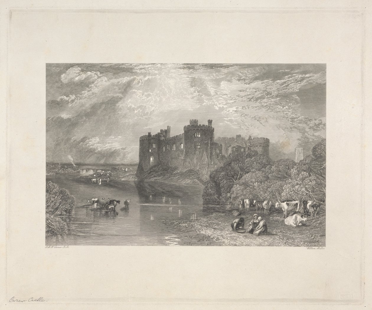 Carew Kalesi, Pembroke by William Miller