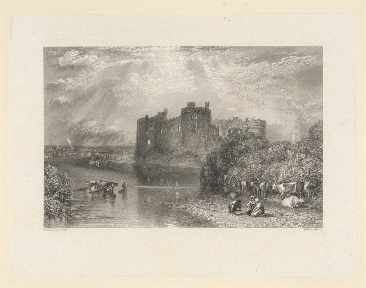 Carew Kalesi, Pembroke by William Miller