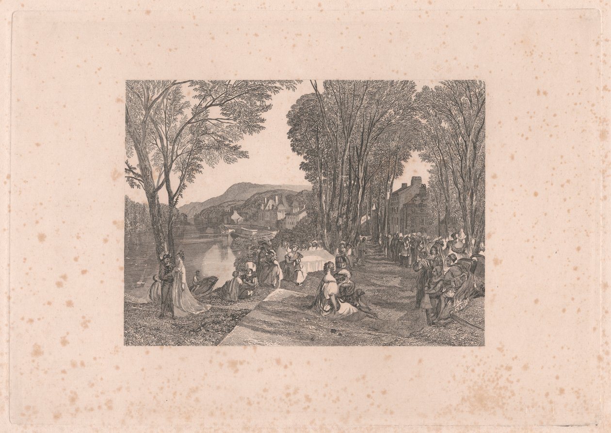 La Belle Gabrielle Sarayı by William Miller