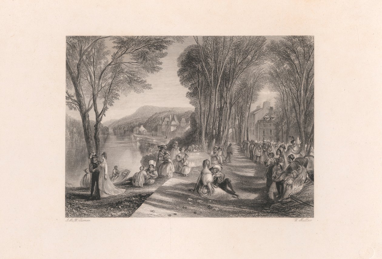 La Belle Gabrielle Sarayı by William Miller