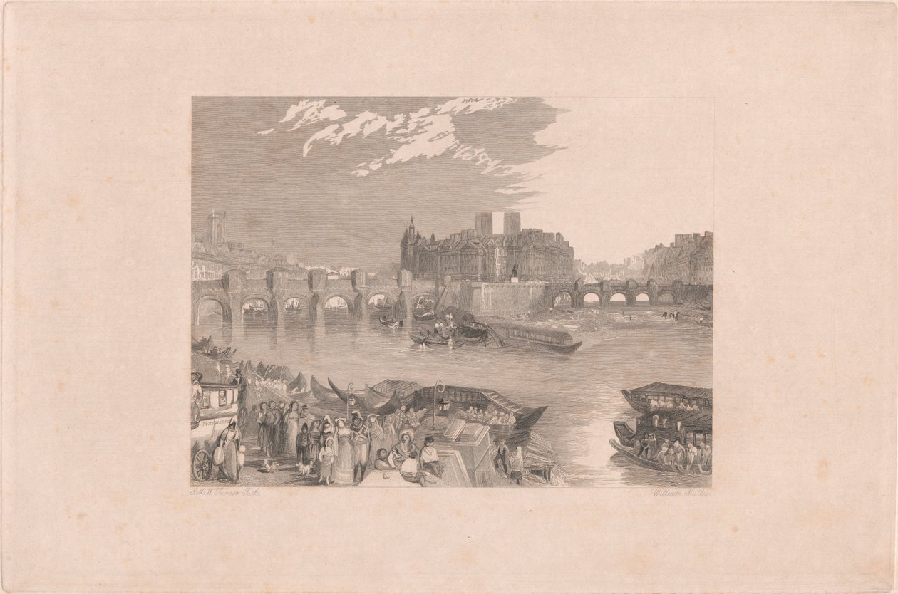Pont Neuf, Paris by William Miller