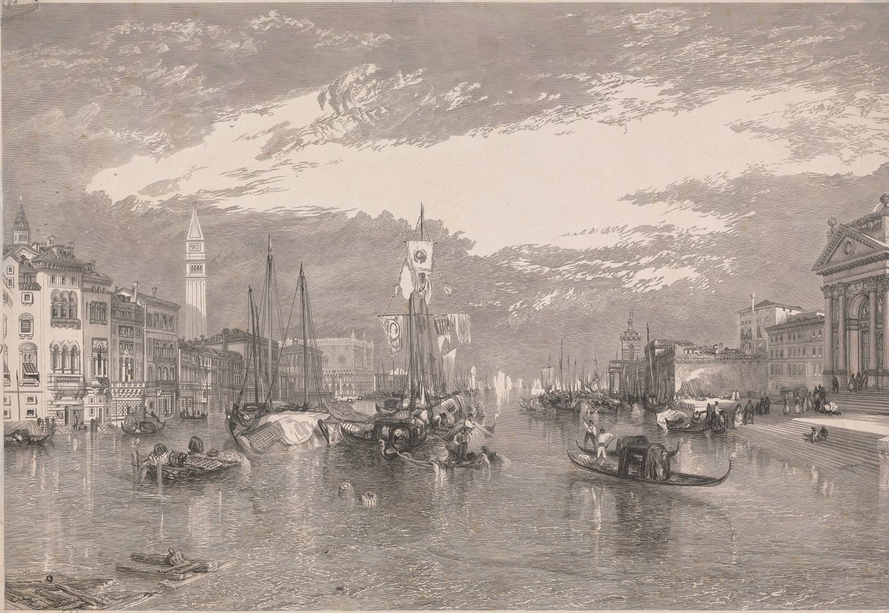 Büyük Kanal, Venedik by William Miller