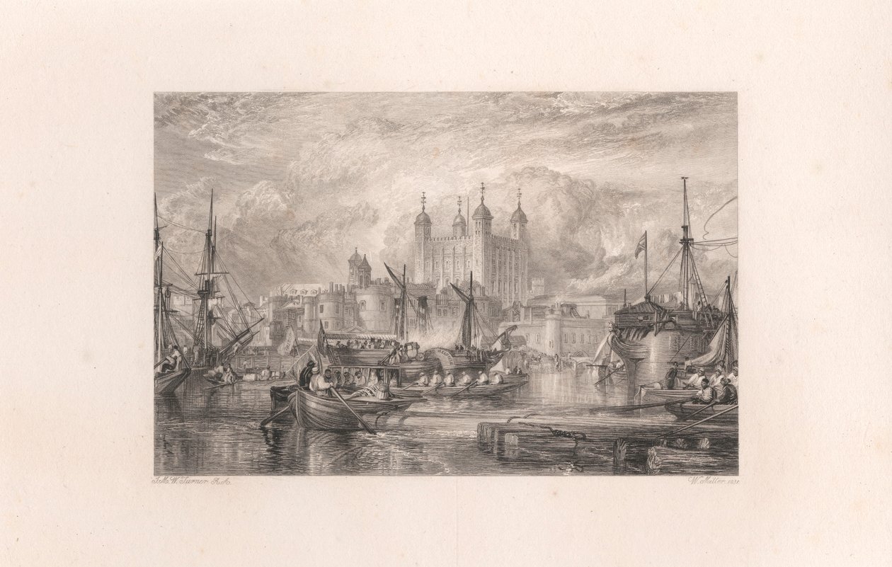 Londra kulesi by William Miller