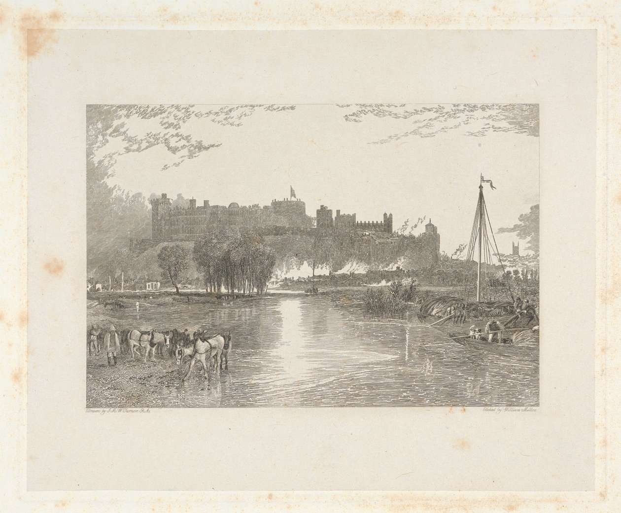 Windsor Kalesi, Berkshire by William Miller