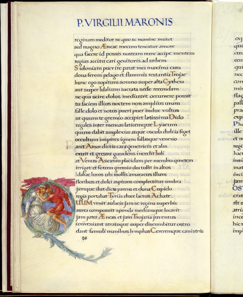 Dido ve Aşk Tanrısı, Virgil