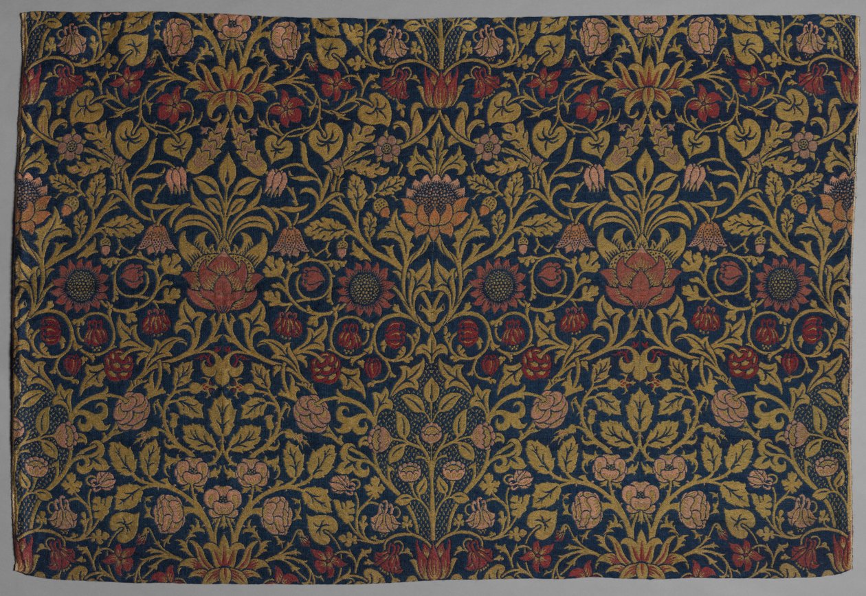 Violet ve Columbine, 1883. by William Morris