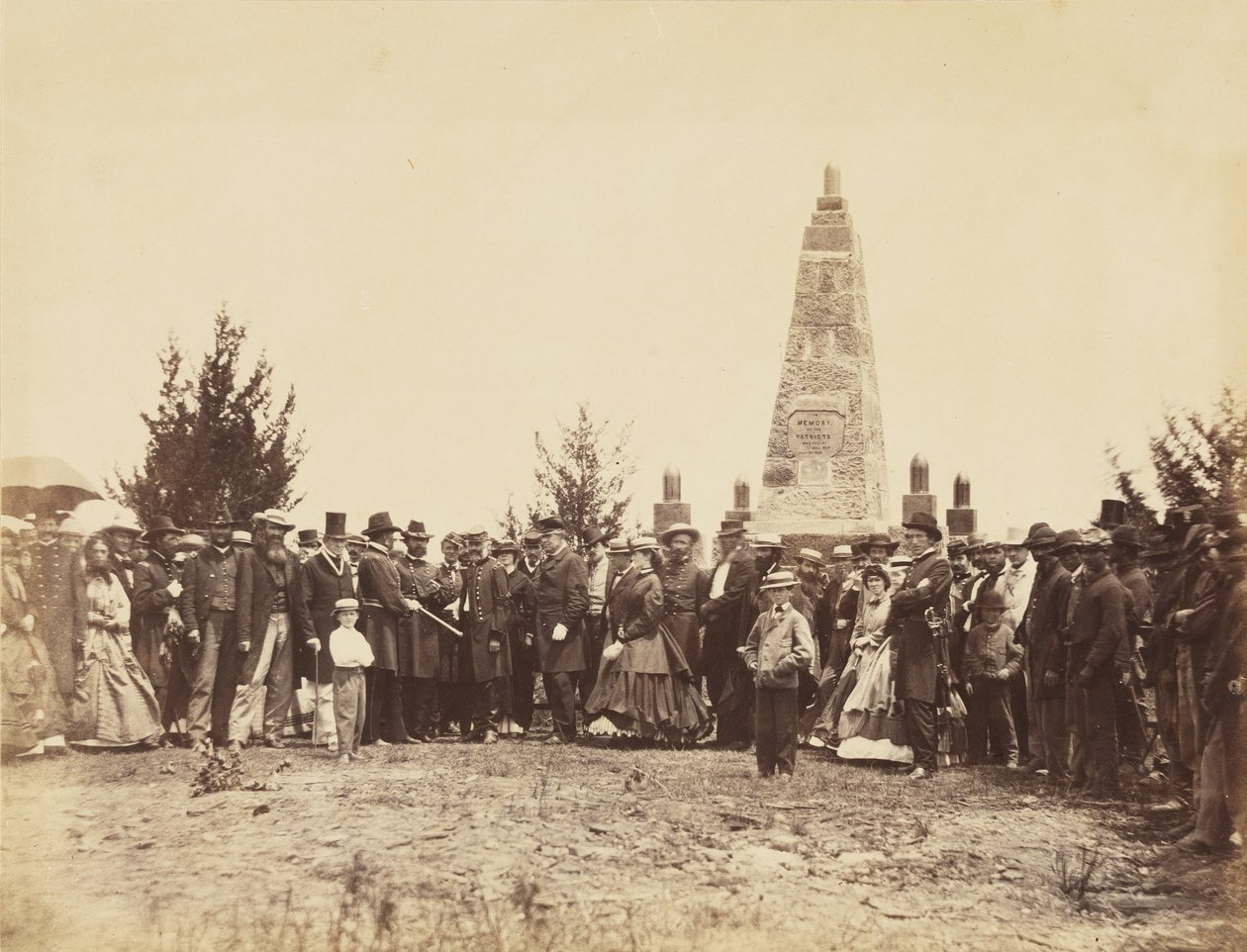 Dedication of Monument, on Bull Run Battle-field, June by William Morris Smith