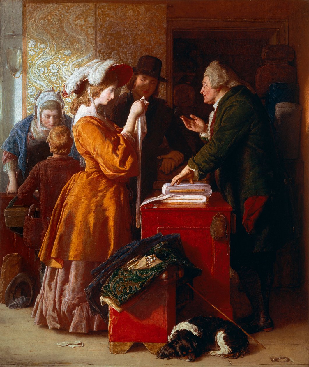 “" Gelinlik Seçimi "” Detay. William Mulready