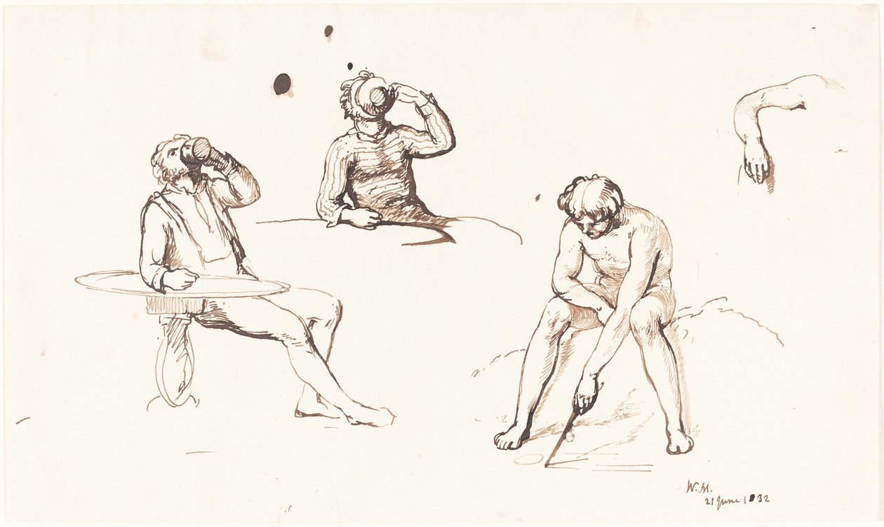 Figür Çalışmaları by William Mulready
