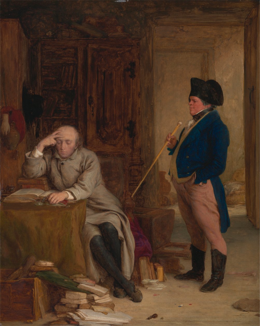 Bay Peregrine Touchwood Rahip Josiah Cargill'e Zorla Giriyor by William Mulready