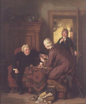 Whiston Tartışması by William Mulready