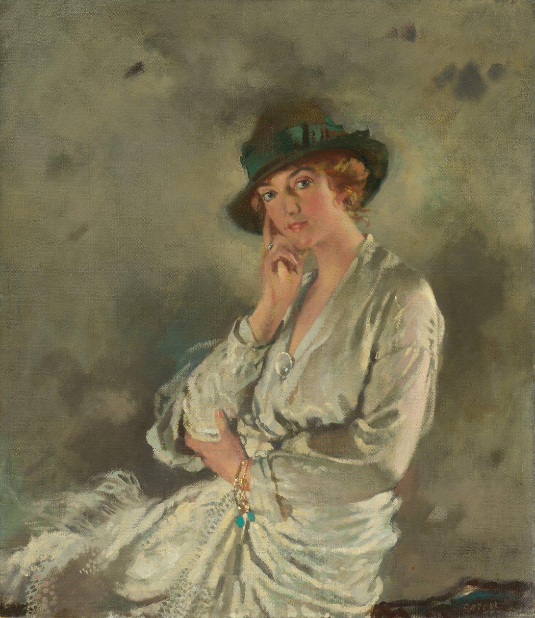 Bayan Charles S. Carstairs, 1914. by William Newenham Montague Orpen