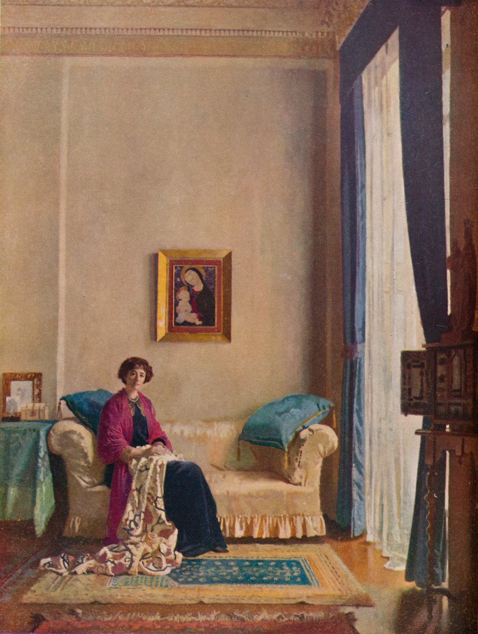 Crawford ve Balcarres Kontesi, c1898-1914, 1914 by William Newenham Montague Orpen