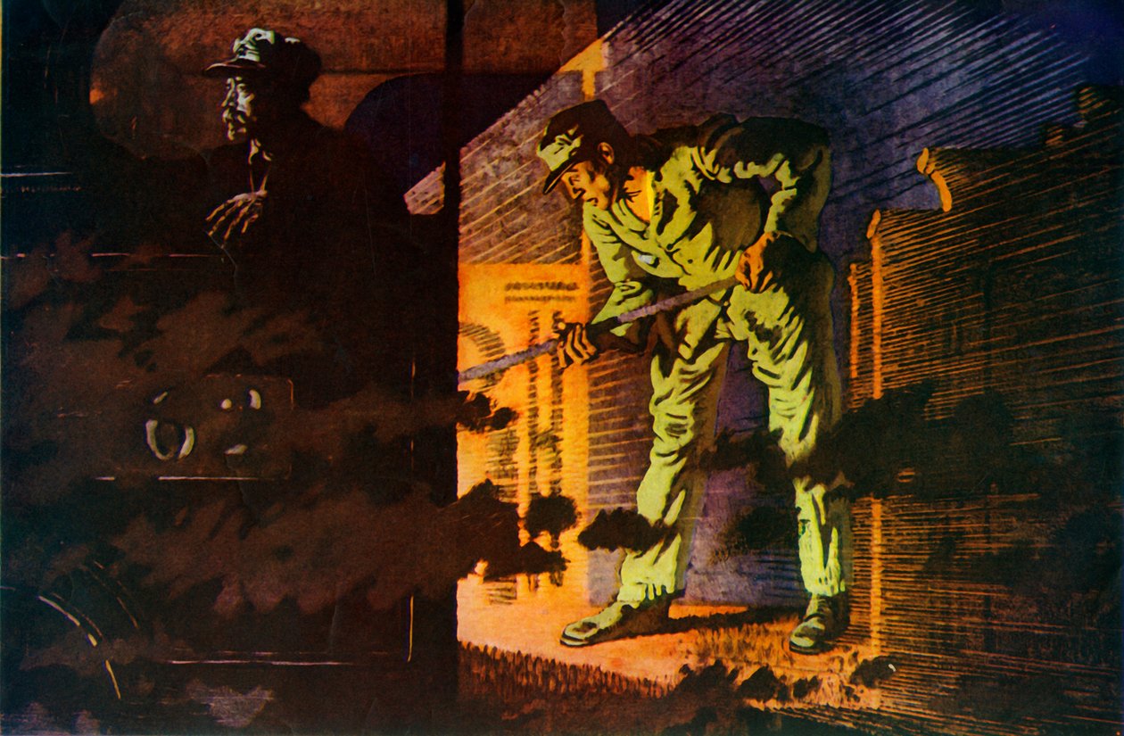 Gece Alışveriş Merkezi, 1930. by William Newenham Montague Orpen