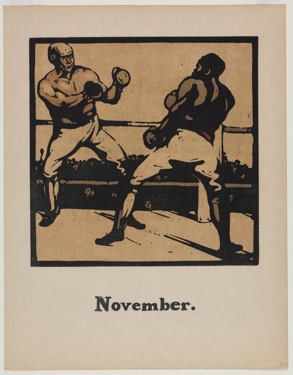On İki Spor Almanağı: Boks by William Nicholson