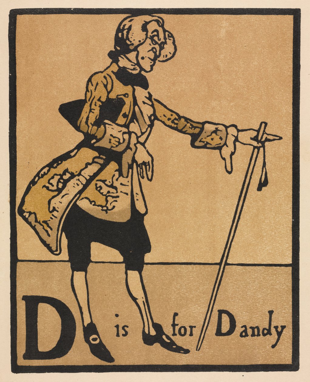Bir Alfabe: D, Dandy içindir by William Nicholson