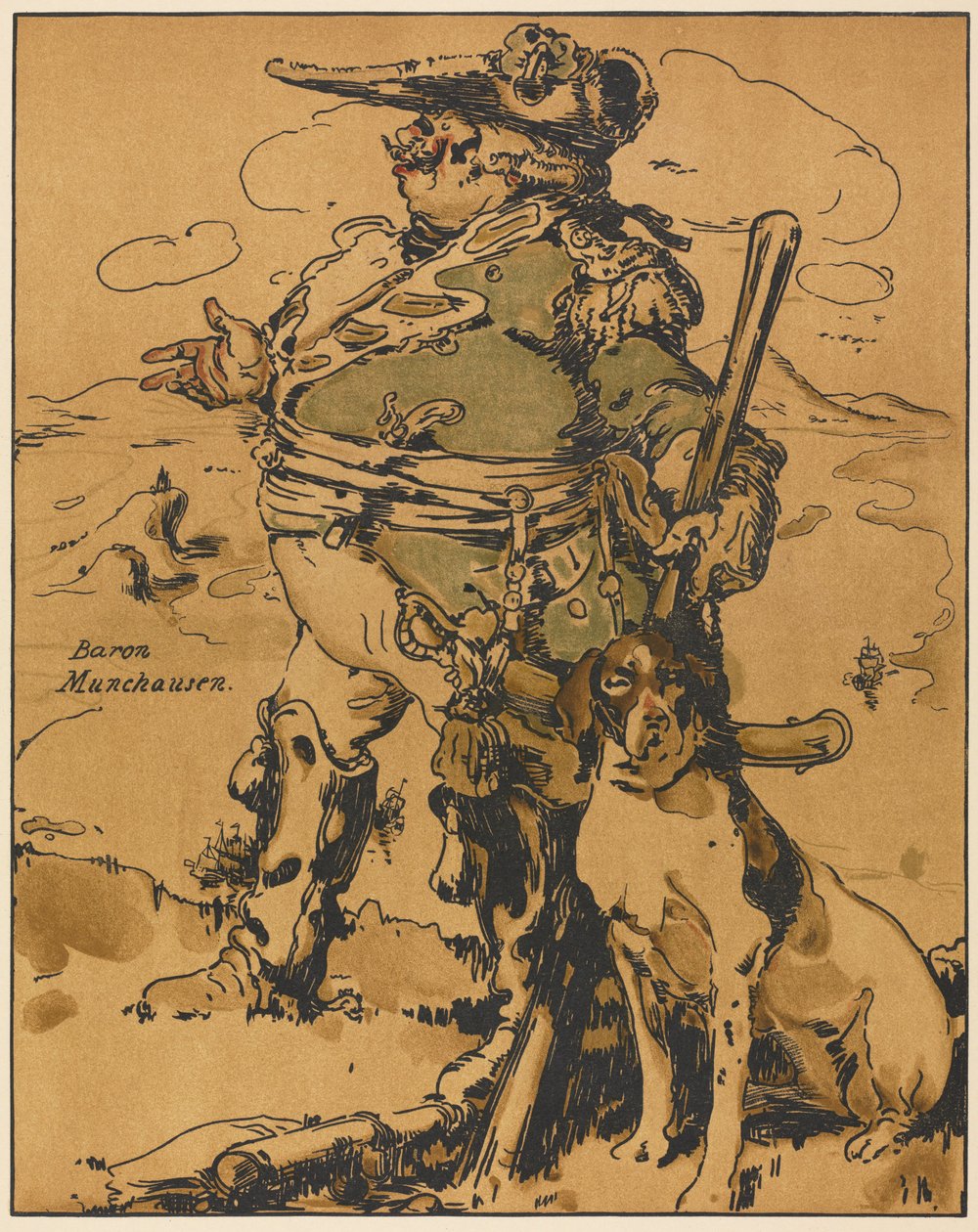 Romantik Karakterler: Baron Munchausen by William Nicholson