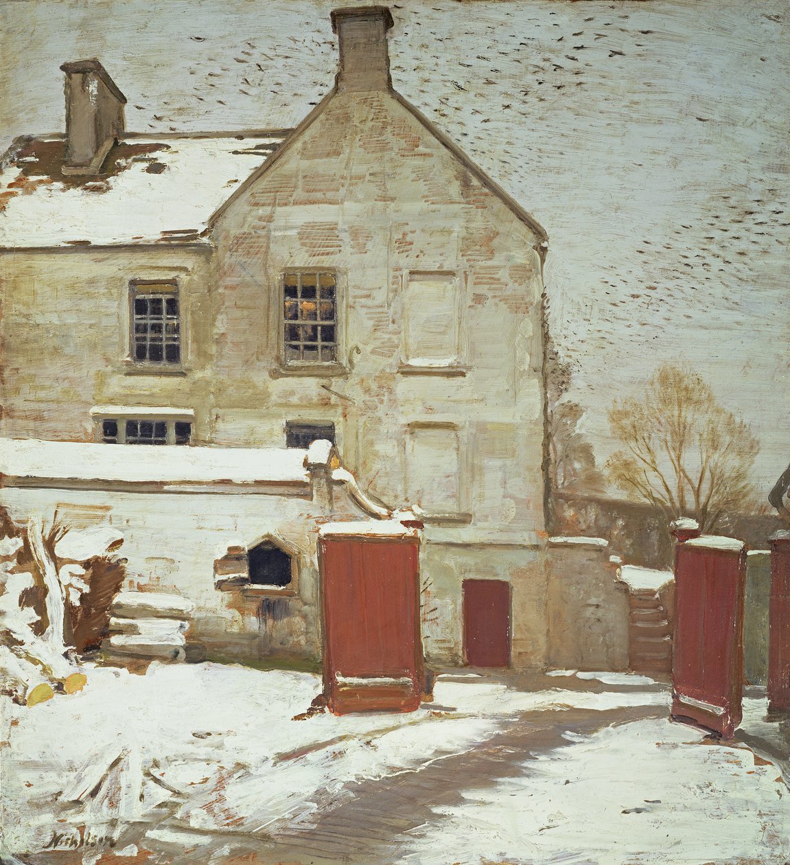 Karda Avlu, Sutton Veny by William Nicholson