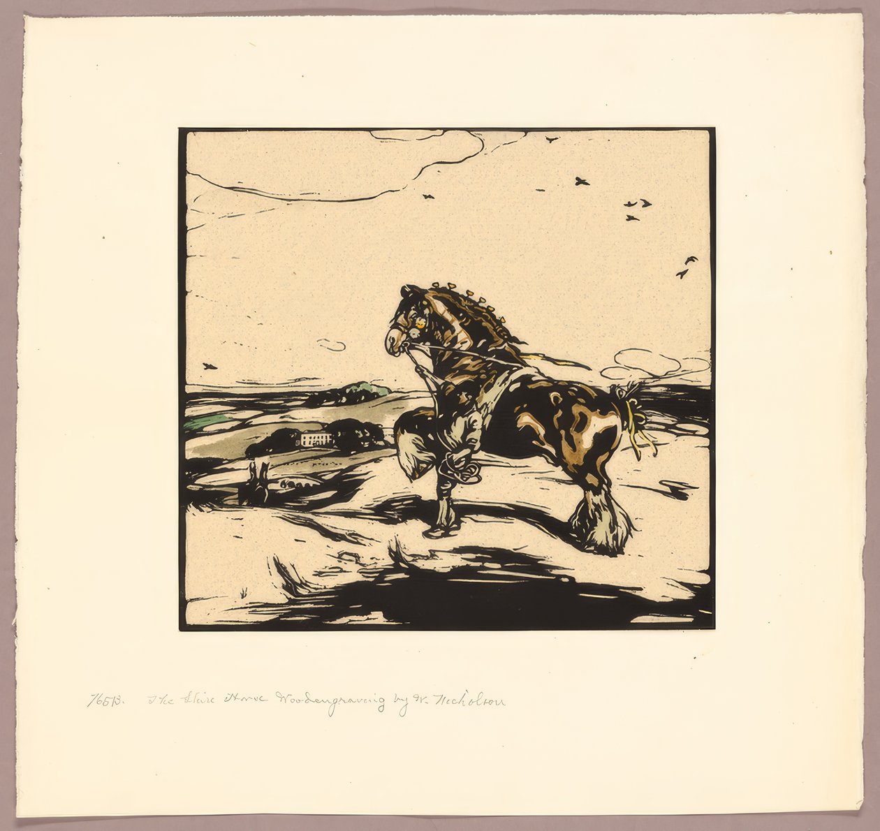 Shire Atı by William Nicholson