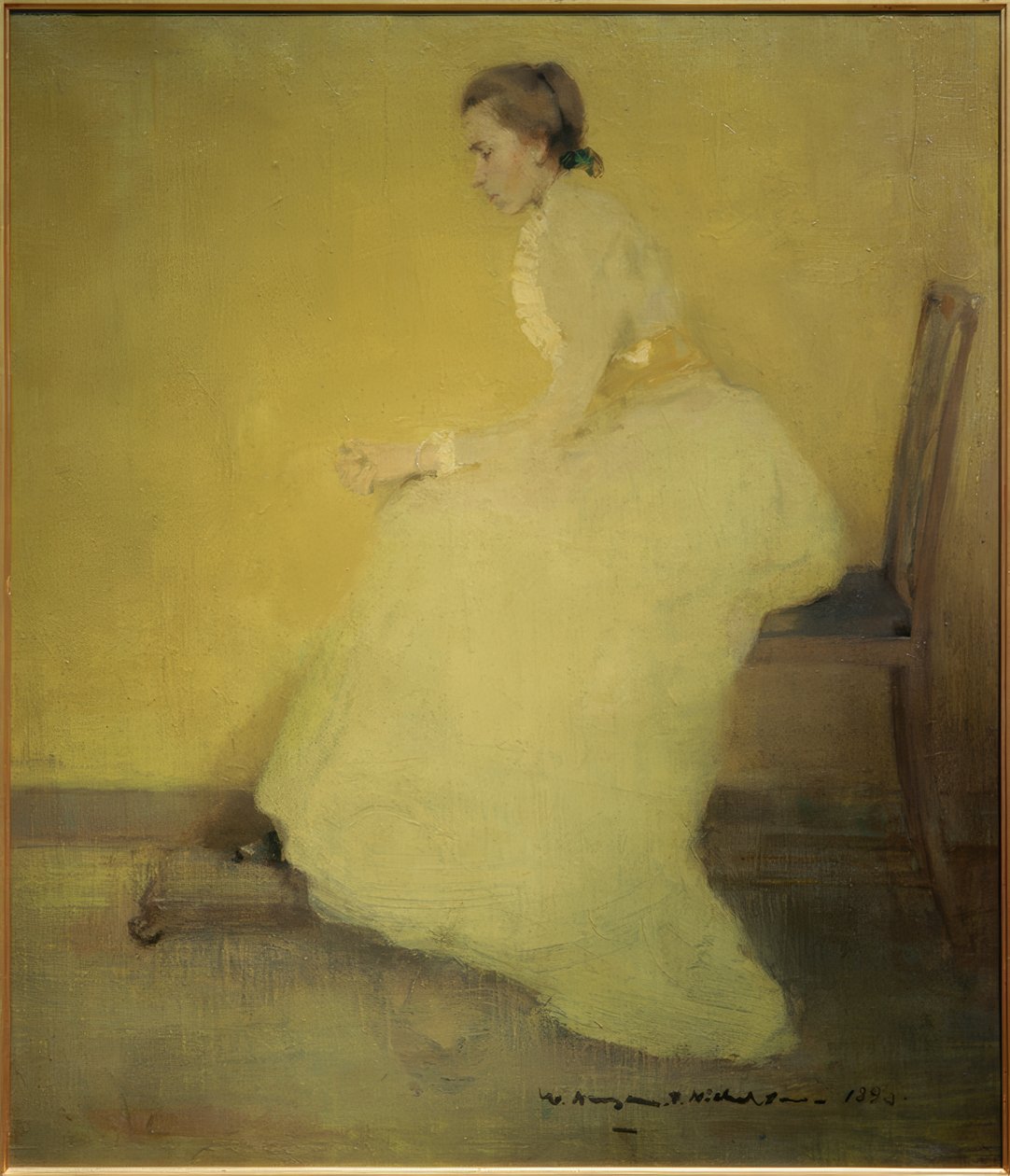 sarılı kadın by William Nicholson