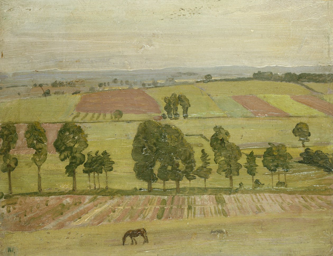 Glastonbury Ovası by William Nicholson