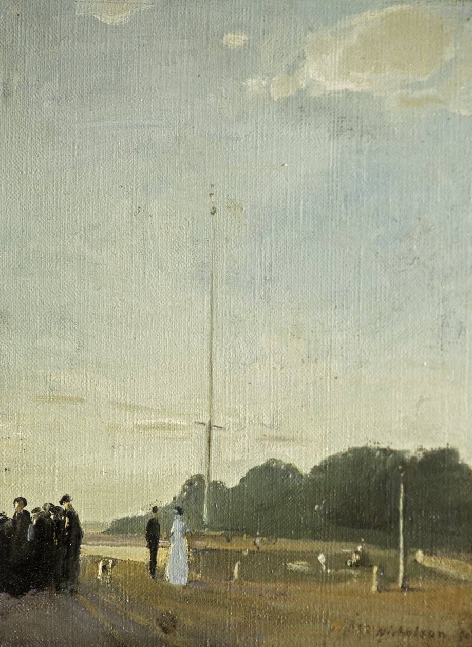 Hampstead Heath, Flagstaff by William Nicholson