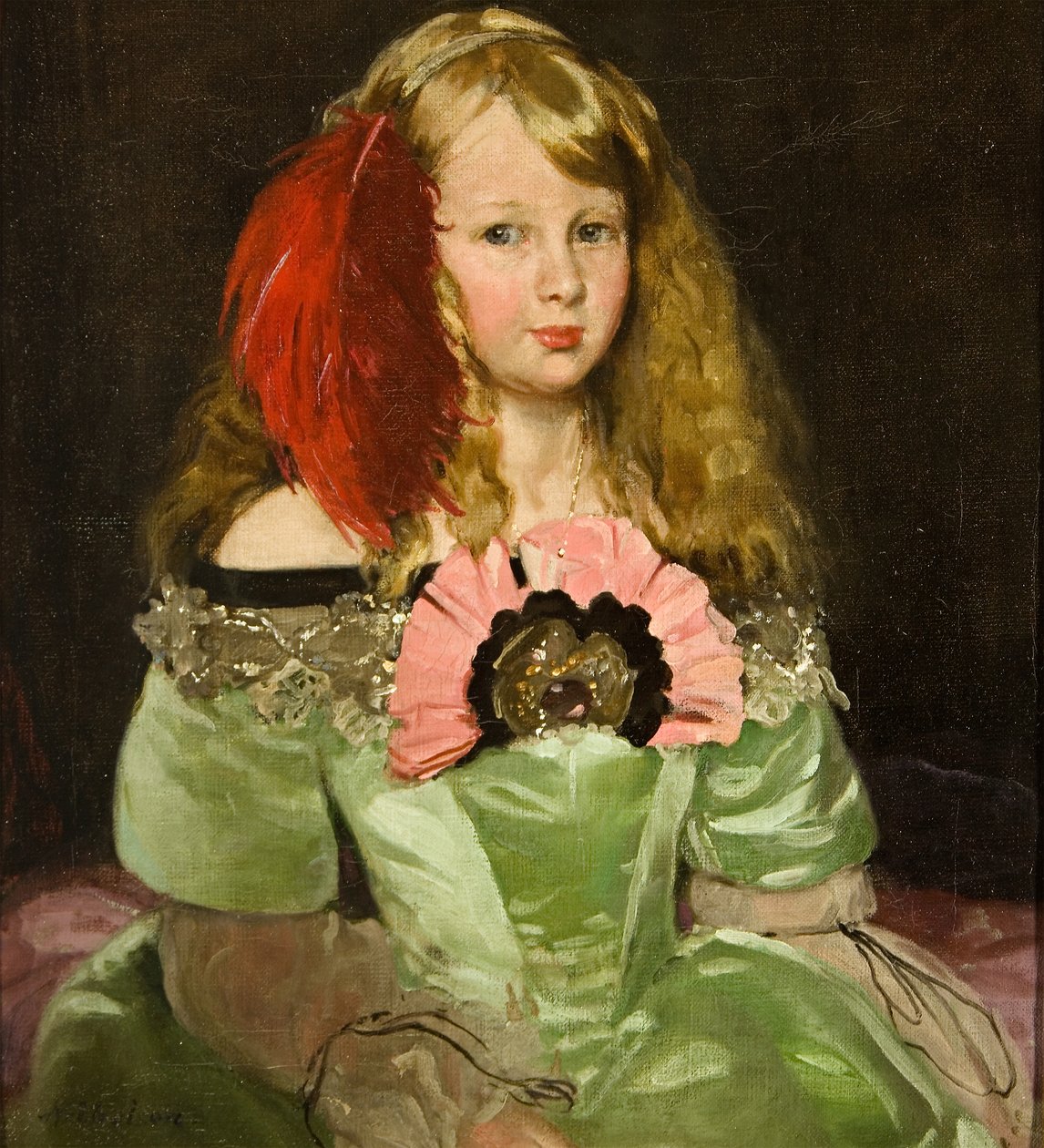 İnfanta Jennie by William Nicholson